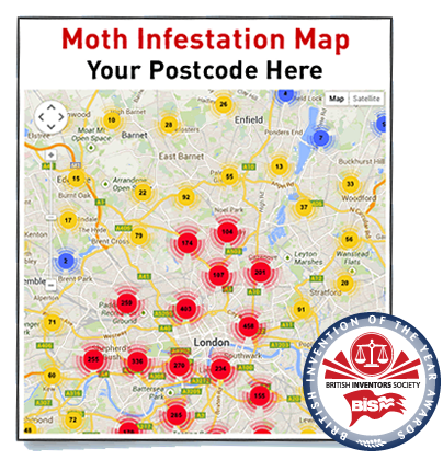 free moth map